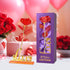 Childom Birthday Gifts for Women,Christmas Rose Gifts for Her Mom,Red Rose with Love Stand for Wife,Sweet Artificial Flower for Grandma,Women,Chri...
