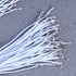SEWACC 50pcs Elastic Barbed Cord Loop Stretch Round Strings with Dual Metal Barbs Barbed Fasteners for Mask Making Binding (White)...