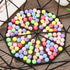 ToBeIT Color Beads Acrylic Round Beads Pastel Round Bead for DIY Necklace, Bracelet, Earring Jewelry Making (10mm-400pcs)...