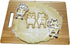 Chonky Kitty Cookie Cutter Set - 2 Pieces - Large 4" Size - Front and Back Cat Butt Cookie Cutters - Baking Supplies - Fondant - Candy - Sandwich ...
