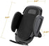 Scosche SUHV-XCES0 Select Vent Phone Mount for Car and Removable Vent Clips, Portable, Convenient Quick-Release Button...