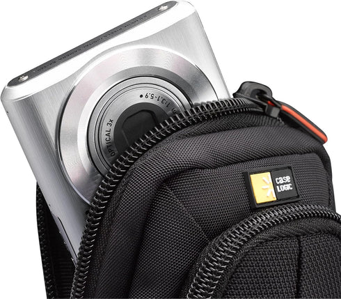 Case Logic DCB-302 Compact Case for Camera - Black - DCB302 4.9 x 2.8 x 3.1 in...