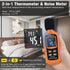 Noise Decibel Meter, Gedaye Sound Level Meter, Range 35-135dBA, SPL Meter with A Weighted, Data Hold MAX/MIN Fast/Slow, for Classroom Workshop dB ...