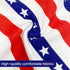 4th of July Dog Bandanas 2 Pack, American Flag Pet Scarf, Durable Fabric Pet Patriotic Scarf, Independence Day Bandana for Small Medium, and Large...