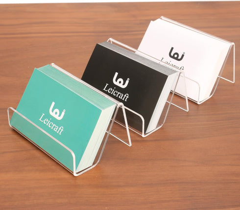 Acrylic Business Card Holder for Desk,Card Organizers and Office Desk Accessories for Men and Women (2)...