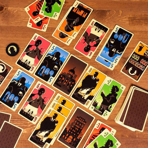 Pandasaurus Games District Noir Card Game | Crime Themed Bluffing and Set Collection Strategy Game | Fun Family Game for Kids and Adults | Ages 10...