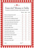 BBQ Baby-q Guess Who Mommy or Daddy Baby Shower Game - 24 count...
