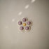 mushie Flower Press Toy (Soft Lilac/Daffodil/Ivory)...