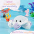 Forest & Twelfth Stuffed Jelly fish, Single Mini Stuffed Animal Plush Toy for Kids, Ocean Party Favors and Goody Bags, Classroom Treasure Box Priz...
