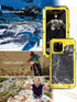 Unitedtime for iPhone 12 Pro Case Waterproof with Built-in Screen Protector Full Body Rugged Hard Silicone, Military Grade Shockproof Dustproof Pr...