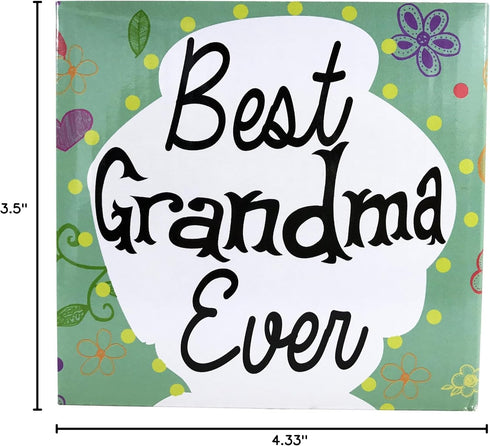 KINREX Best Grandma Ever Mug – Valentines Day Mothers Day Gifts Coffee Cup for Women, Mother, Grandmother, Parent, Gift for Christmas, Birthday, T...