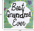 KINREX Best Grandma Ever Mug – Valentines Day Mothers Day Gifts Coffee Cup for Women, Mother, Grandmother, Parent, Gift for Christmas, Birthday, T...
