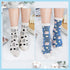 Geyoga 6 Pairs Cow Socks stuff Women's Novelty Girls Funny Animal Cute Cotton Crew Socks Cow Print Cartoon Casual Socks (Adorable Style)...