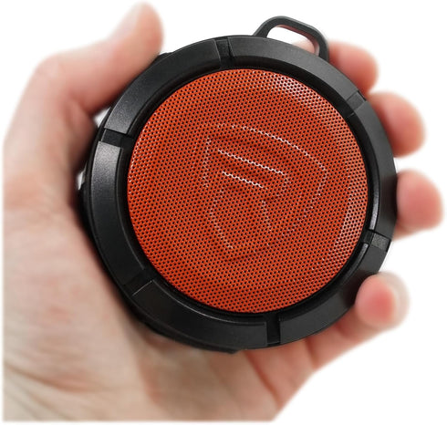 Rockville RPB1 10W Waterproof Bluetooth 4.0 Speaker w/NFC, IPX67 Rated, Compact & Rugged, 10 Hr Playback - Ideal for The Shower, Beach, Camping & ...