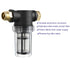 M MINGLE Garden Hose Filter for Pressure Washer Inlet Water, Inline Filter for Sediment, 40 Mesh Screen, Extra 100 Mesh...