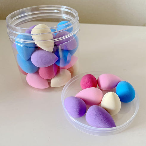 Mini Makeup Sponge Blender 30 pcs, Beauty Blender Sponge for Foundation, Powder, Concealer and Eye Shadow,Under Eyes,Highlight and Contour...