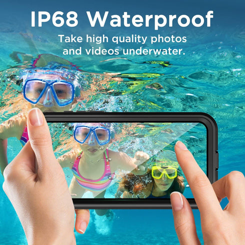 AICase Waterproof Case for Samsung Galaxy S23(6.1"),Snowproof,Dustproof and Shockproof,IP68 Certified Full Body Protection Fully Sealed Underwater...