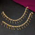 Efulgenz Gold Tone Indian Jewelry Set for Women Dubai Style Anklet Set Bollywood Fashion Indian Gold Tone Drop Anklet Indian Bridal Jewelry for We...