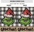 Chritmas Garden Flags for Outdoor,Buffalo Plaid with Small Yard Flag,Seasonal Xmas Decors for Winter Holiday Farmhouse Outside 12x18 Double Sided...