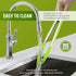 Kaluns Kitchen Tongs for Cooking, Non Stick Silicone Tip Stainless Steel Tongs, Set of Four 7,9, and 12 Inch Tong Plus Silicone Spatula Non-stick,...