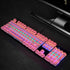 Pudding Keycaps,Double Shot PBT Backlit 108 Keys Key caps Set for Mechanical Gaming Keyboard - Pink (Only Keycaps)...