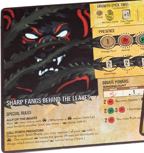 Greater Than Games | Spirit Island: Branch & Claw - Foil Panels | Cooperative Strategy Board Game Accessory | Premium Component Upgrade...