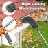 Gutter Cleaning Brush Roofing Tool with Telescopic Extendable Telescopic Pole 8.6ft Guard Cleaner Tool Easy Remove Leaves and Debris from The Grou...