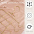 ZEDODIER Tank Top Hanger, Space Saving Bra Hamgers, Non-Slip Hanging Sport Bras Holder, Closet Organizers and Storage for Camisoles Tank Tops Bras...