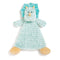 Darcy Dinosaur Aqua Blue Children's Plush Rattle Blankie...