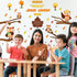 Fulmoon Owl Bulletin Board Set Bulletin Board Decoration Cutouts for Kids Sunday School Classroom Tree Wall Decor Educational and Learning Activit...