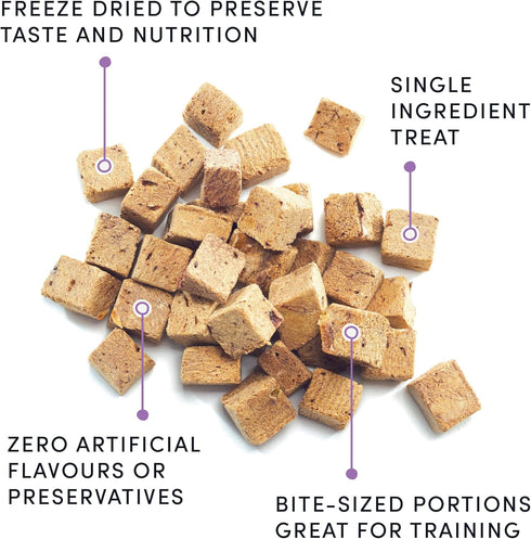 Crumps' Naturals Beef Liver Bites For Pets, 4.8-Ounce...