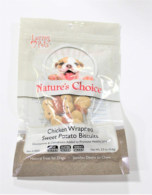 Natural Value Sweet Potato Biscuit Wrapped with Chicken Breast...