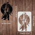 FINGERINSPIRE Chinese Swordsman Stencil Samurai Stencil 29.7x21cm China Heroes Drawing Stencil Reusable China Ancient Knight Stencil Paladin Warri...
