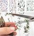 Rub On Transfer Sticker Scrapbook Stickers Flower Stickers Decoration Sticker Planner Stickers Plant Stickers for Scrapbooking Diary Album Journal...