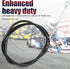 Enhanced 71"inch Throttle Cable 63"inch Long Casing Wire Compatible with Manco ASW 8252-1390 Go Kart Cart Mini Bike Buggy Gokart Scooter Lawn Mowe...
