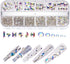 Multi Shapes 3D Glass AB Nail Art Rhinestones?Crystal Clear Flatback Rhinestones for Nails,with Storage Organizer Box?for Nail Art Crafts (1085 Pi...