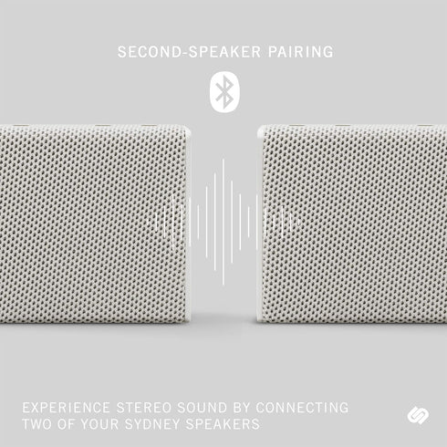 Urbanista Wireless Pocket-Sized Speaker Bluetooth 5.0, 5-Hour Play Time, Splash-Proof – Sydney, White...