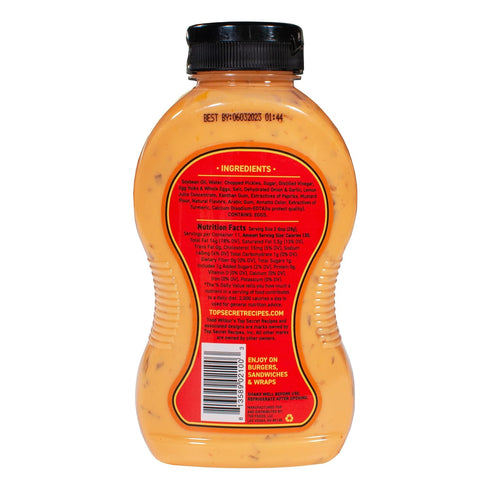 Todd Wilbur's Top Secret Recipes Burger Special Sauce (Like Big Mac Sauce) - Use on Burgers, Sandwiches & Wraps for Restaurant Flavor at Home - Be...