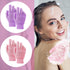 Sibba Bath Gloves for Shower Natural Loofah Exfoliating Wash Gloves for Body and Face, Dead Skin Remover, Double Sided Microfibre Shower Body Glov...