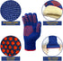 MIG4U BBQ Grill Gloves,Oven Gloves Extreme 500 degrees Heat Resistant grilling gloves with Food Grade Non-Slip Silicone Dots for Cooking, Grilling...