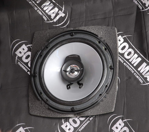Design Engineering 050310 Boom Mat Speaker Baffles, 4" Round (Pack of 2)...