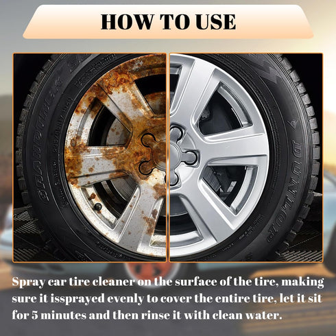 Brake Bomber Cleaner Powerful Wheel Cleaner,Bronze Bomber Non-Acid Wheel Cleaner,Perfect for Cleaning Wheels and Tires Safe on Alloy, Automobile W...