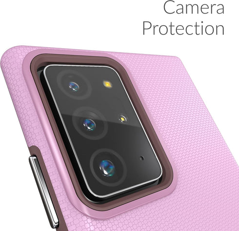 Crave Dual Guard for Galaxy Note 20 Ultra Case, Shockproof Protection Dual Layer Case for Samsung Galaxy Note 20 Ultra - Lilac...