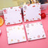 Sticky Notes,Cute Sticky Notes Kawaii Sticky Notes 3.1x3.1in 4Pads 80Sheets/Pad Self-Stick Note Pads Cute Colorful Super Sticky Note Pads 4 Unique...