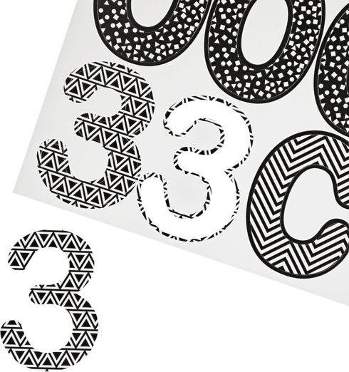 Juvale Bulletin Board Alphabet Letters and Numbers (144 Count)...