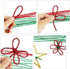 WILLBOND 400 Pieces Christmas Pipe Cleaners Craft Pipe Cleaners Glitter Chenille Stems Creative Arts Chenille Stems for DIY Craft Christmas Decora...