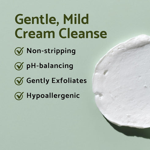 IUNIK Centella Mild Facial Foaming Cleanser - Non-stripping Sub-Acid w/Centella Asiatica 49% Moisturizing pH Balancing for Oily Dry Senstivie Acne...