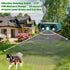 Dark Green Solar - Garden - Tool, IPX8 Waterproof Machine for Outdoor, Auto Tool Tool Set Work on Cat Rabbit, etc...