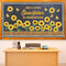 Sunflower Bulletin Board Decoration Sun Flower Cutout Set with Butterflies Fences Bulletin Cardboard with Motivational Sayings Cutouts for Classro...