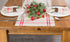 DII French Stripe Dining Table Collection Farmhouse Style Table Runner, 14x108 Inches, Taupe/Red...